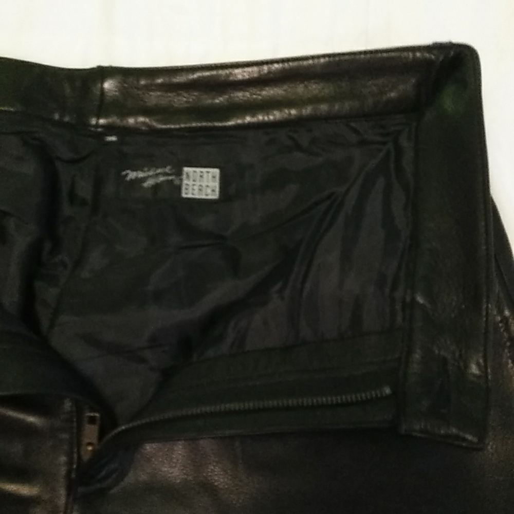 North Beach Leather Men's Leather Jeans